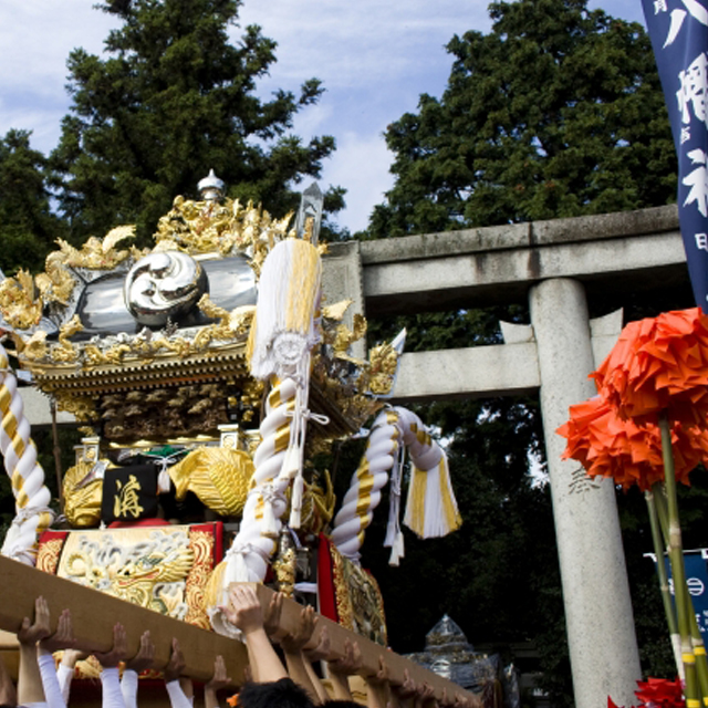 秋祭り宮入