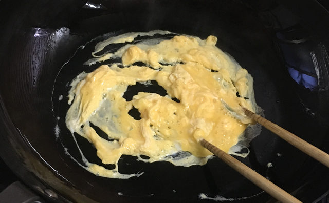 新玉ねぎ料理、溶き卵